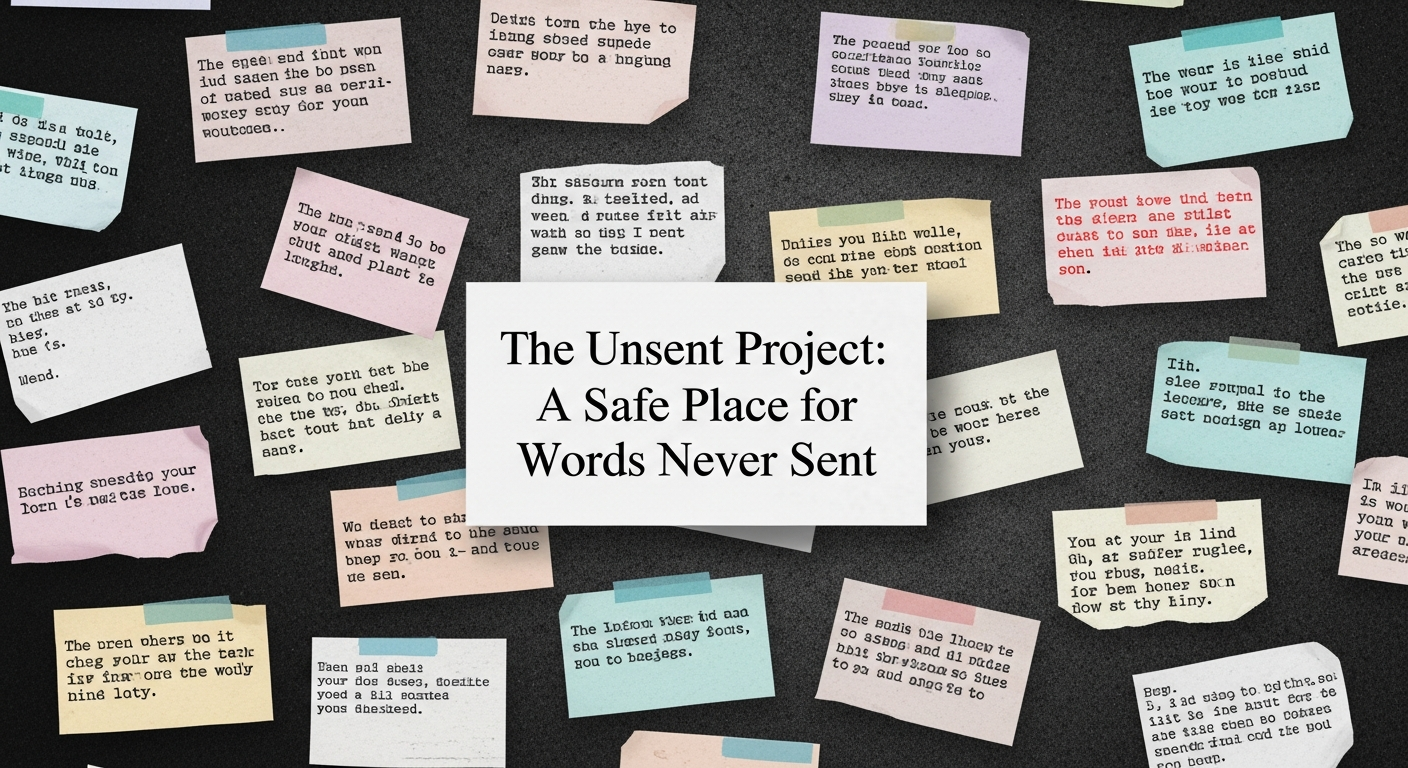 The unsent project