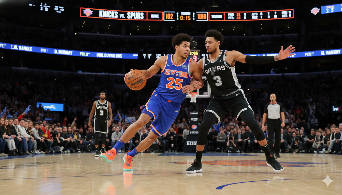 Knicks vs San Antonio Spurs Match Player Stats