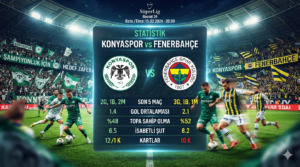 statistik konyaspor vs fenerbahçe