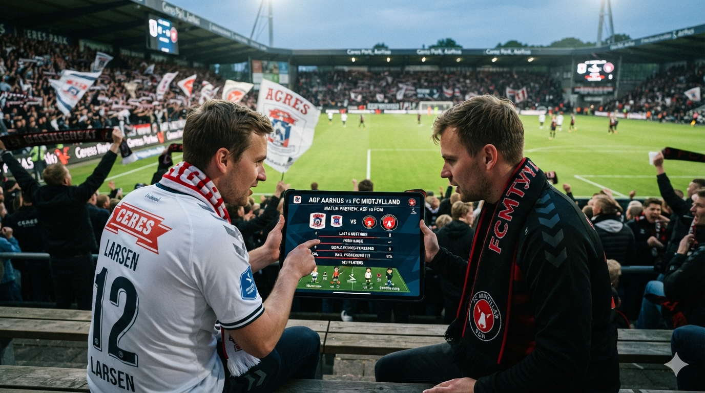 statistik agf aarhus vs midtjylland